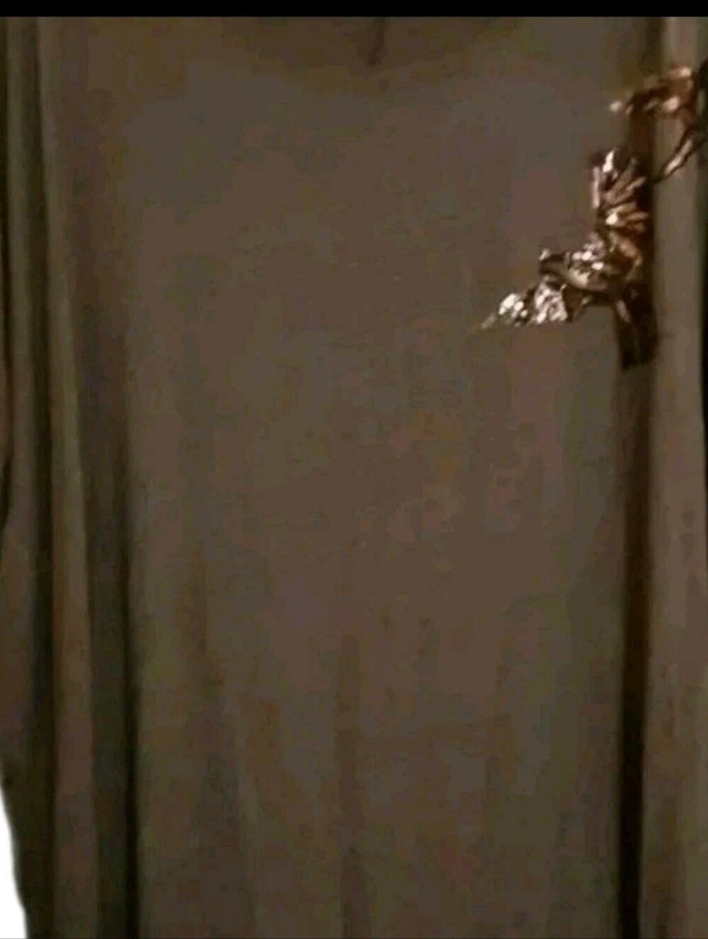 APT.9 Sequin Top Plus Size 3X Brown NWT - Picture 2 of 7